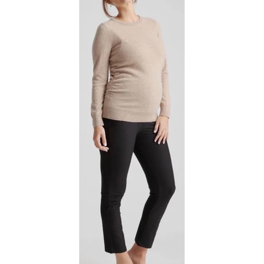 Quince Cream Crewneck Sweater